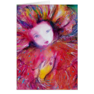 MASK IN RED Venetian Carnival Faces