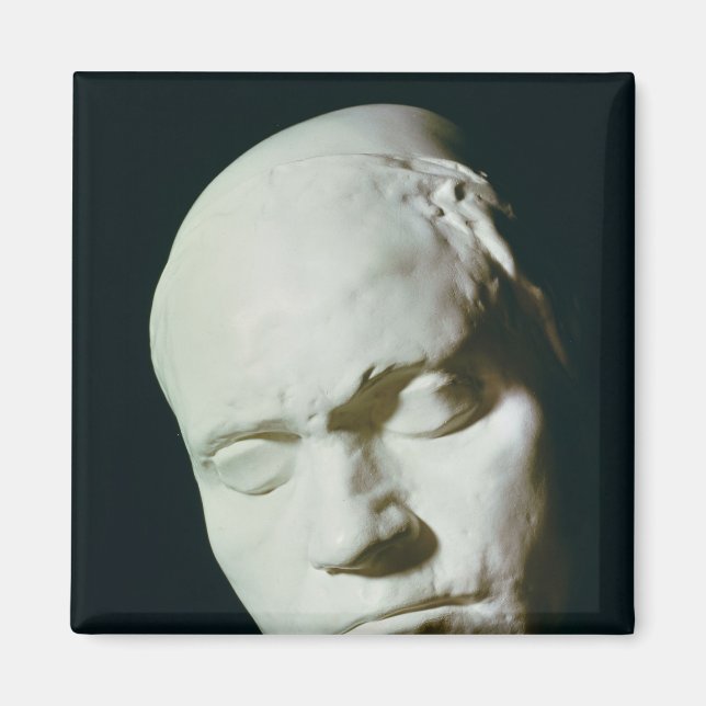 Mask of Beethoven,taken from life at the age of Magnet (Front)