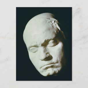 Mask of Beethoven,taken from life at the age of Postcard