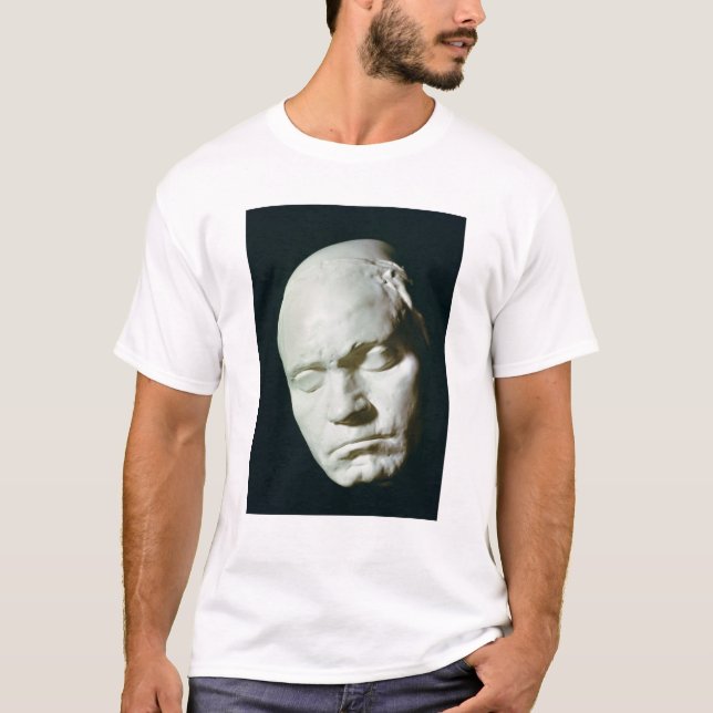 Mask of Beethoven,taken from life at the age of T-Shirt (Front)