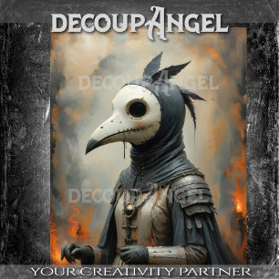 Mask of Shadows Decoupage Tissue Paper