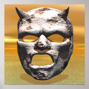 Mask of Stone Poster