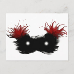 Mask of the phantom postcard