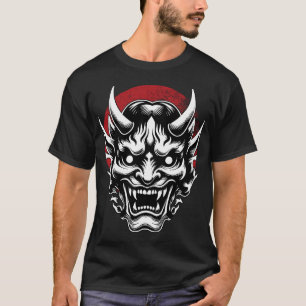 Mask Oni/ Mask samurai T-Shirt