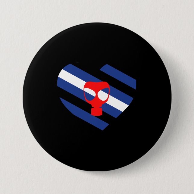 Mask Pride 7.5 Cm Round Badge (Front)