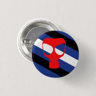 Mask Pride Flag 3 Cm Round Badge