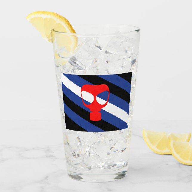 Mask Pride Flag Glass (Front Ice)