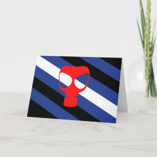 Mask Pride Flag Holiday Card