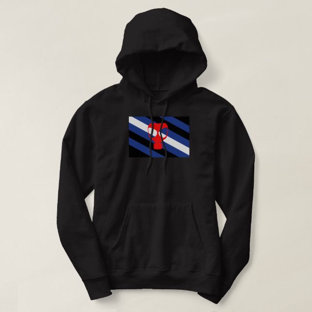 Mask Pride Flag Hoodie (Design Front)