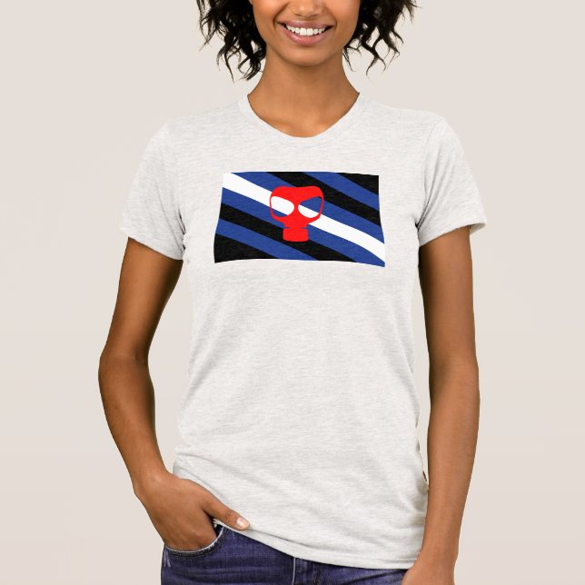 Mask Pride Flag T-Shirt (Front)