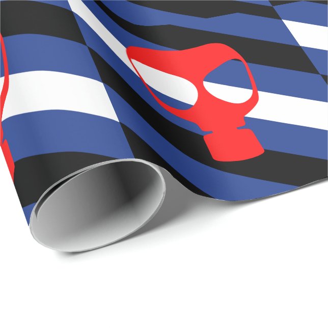Mask Pride Flag Wrapping Paper (Roll Corner)