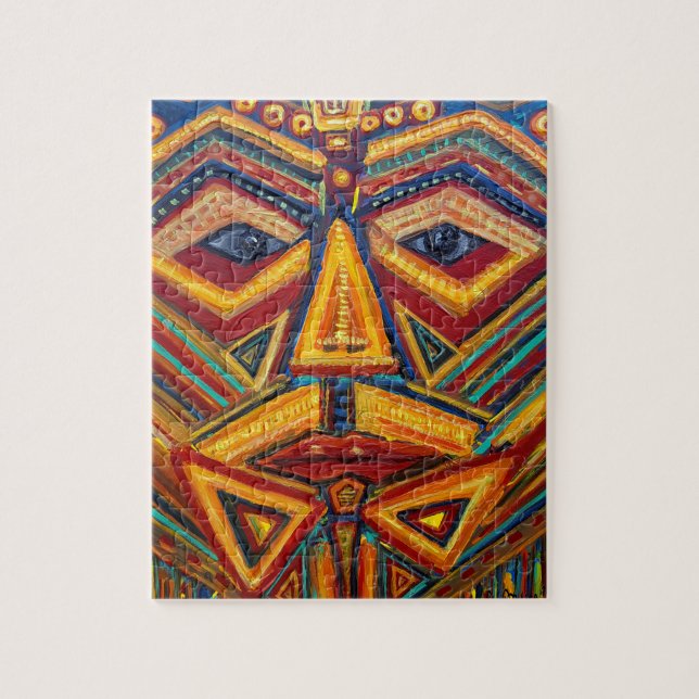 Mask puzzle (Vertical)