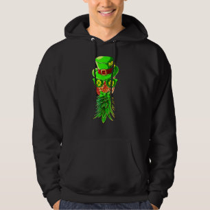 Mask Swinger Upside Down Pineapple St Patrick S Da Hoodie