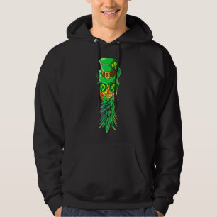 Mask Swinger Upside Down Pineapple St Patrick's Da Hoodie