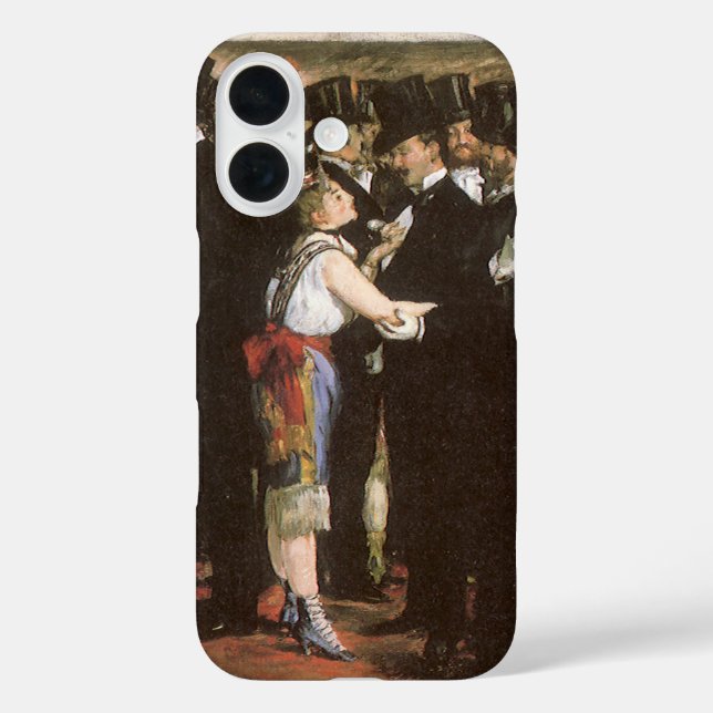 Masked Ball at the Opera by Edouard Manet Case-Mate iPhone Case (Back)