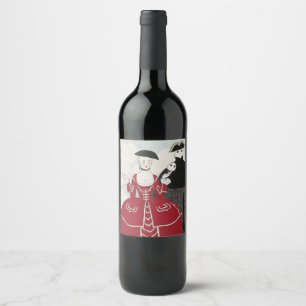 Masked Ball Wine Label