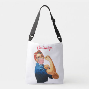 Masked Female Empowerment Thunder_Cove Crossbody Bag