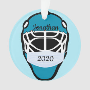 Masked Hockey Mask Ornament