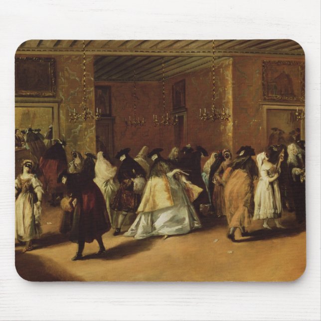 Masked Meeting Mouse Mat (Front)