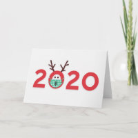 Masked Reindeer 2020 Custom Red Green
