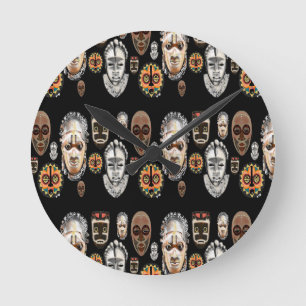 masked round clock