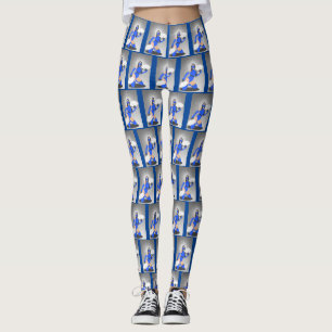 Masked Warrior Princess Thunder_Cove Leggings