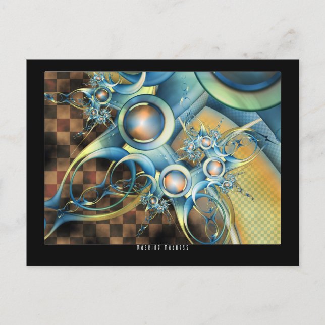 Masking Madness Postcard (Front)