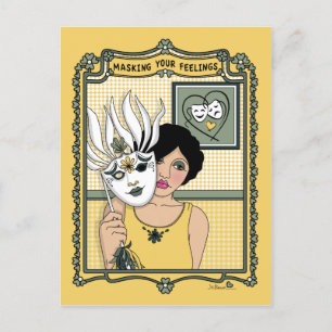 Masking Your Feelings_C_ Postcard
