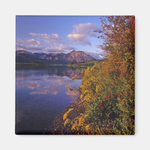 Maskinonge Lake in Waterton Lakes National Park 2 Magnet