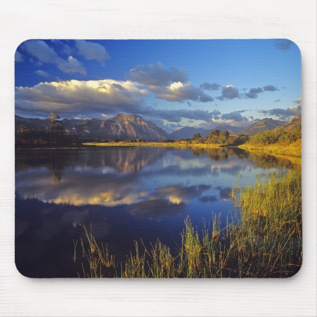 Maskinonge Lake in Waterton Lakes National Park 3 Mouse Mat (Front)