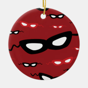 Masks Ceramic Tree Decoration