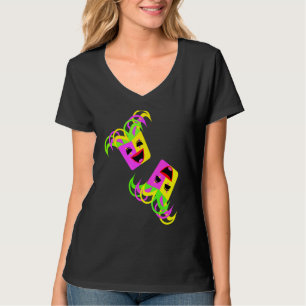 Masks Laughing Vibrant Colour T-Shirt