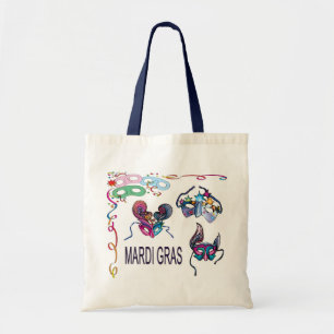 Masks of Mardi Gras - Tote Bag