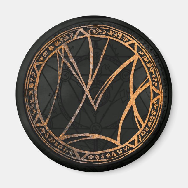 Masks of Under Logo Magnet (Front)