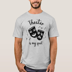 Masks & Stars: "Theatre is my sport" theatre kids' T-Shirt