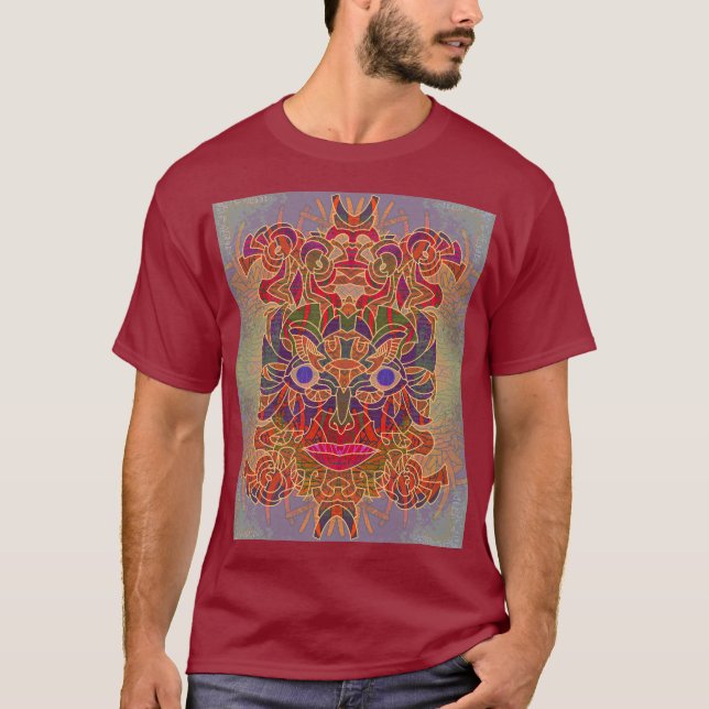 Maskyrinth: Aunt Stork T-Shirt (Front)