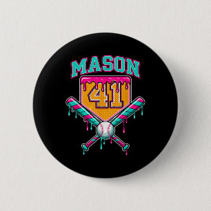 Mason 41 Meme Ice Cream Drip Bysebyll Birthday Cos 6 Cm Round Badge