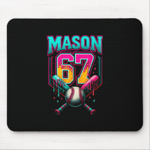 Mason 67 Funny Ice Cream Drip Bysebyll Ice Cream D Mouse Mat