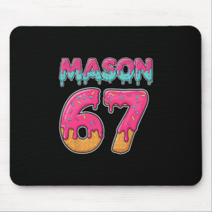 Mason 67 Funny Ice Cream Six Seven Meme Men Women Mouse Mat