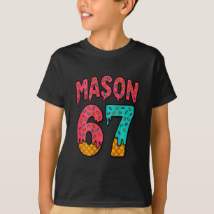 Mason 67 Ice Cream Cute Meme Six Seven (on Ck) T-Shirt