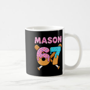 Mason 67 ice cream meme funny six seven mason ice coffee mug