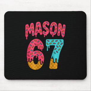 Mason 67 Ice Cream Meme Funny Six Seven (on Ck) 1 Mouse Mat