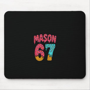 Mason 67 Ice Cream Meme Funny Six Seven (on Ck) Pu Mouse Mat