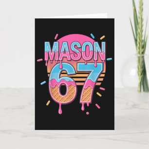 Mason 67 Meme Ice Cream Bysebyll Drip  Card