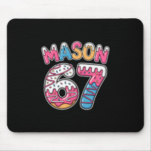 Mason 67 Meme Loves Ice Cream Drip Sport Six Seven Mouse Mat