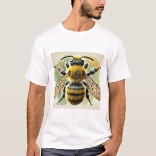 Mason bee Megachile 130924IREF225 - Watercolor T-Shirt