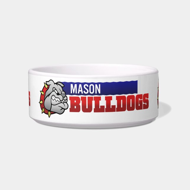 Mason Bulldogs #3 Bowl (Front)
