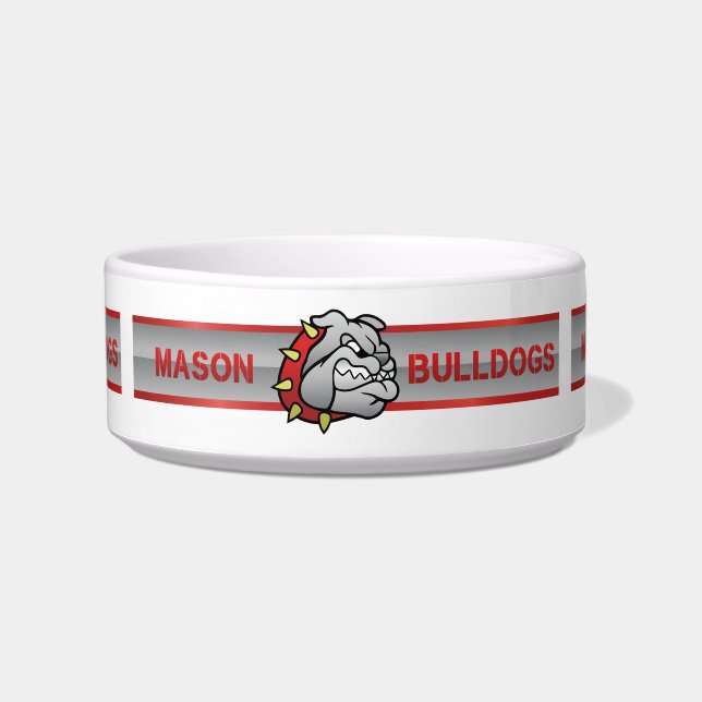 Mason Bulldogs #4 Bowl (Front)