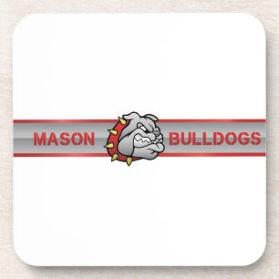Mason Bulldogs #4 Coaster