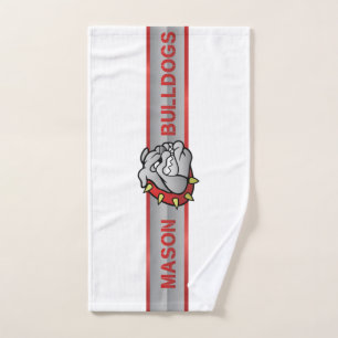 Mason Bulldogs #4 Hand Towel